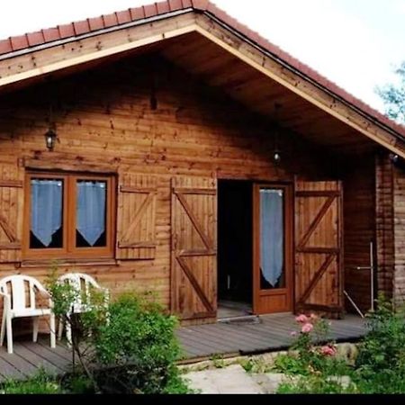 Chalet Chaleureux A Louatre Avec Piscine Partagee Exterior photo