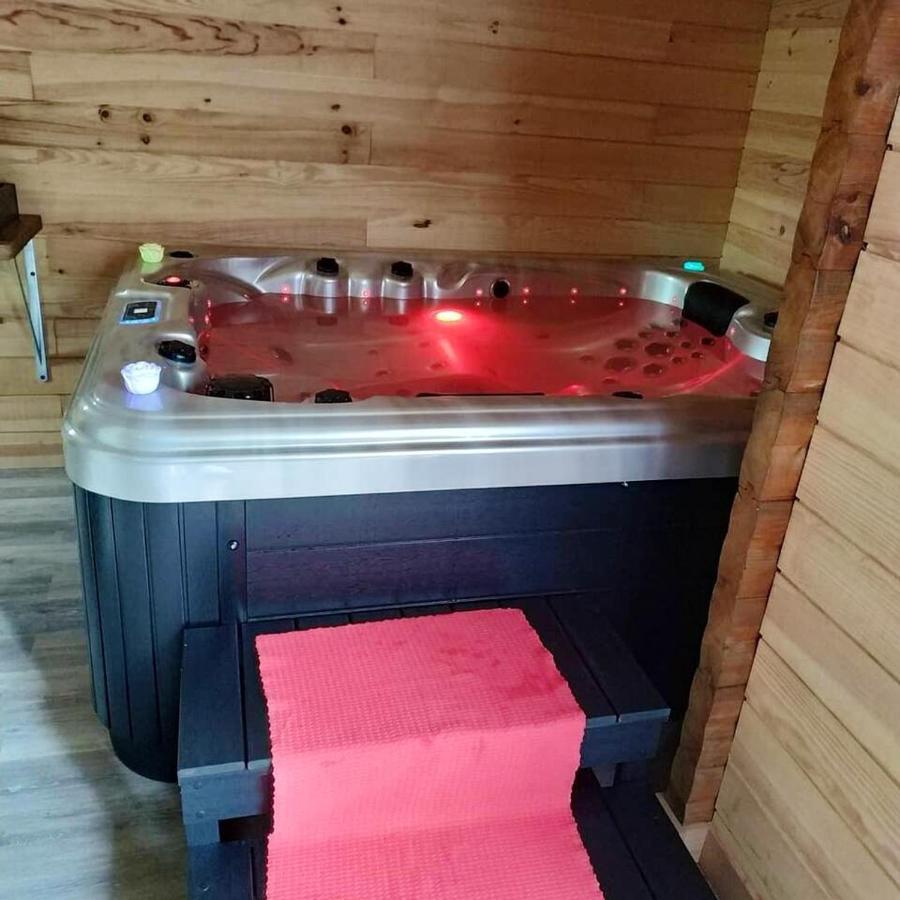 Chalet Chaleureux A Louatre Avec Piscine Partagee Exterior photo